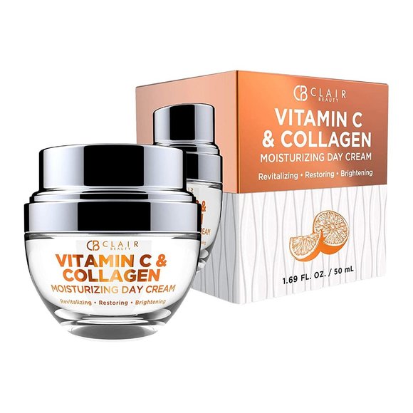 Clair Beauty Vitamin C & Collagen Anti-aging Moisturizing Day Cream 1.69 fl oz - Picture 1 of 13